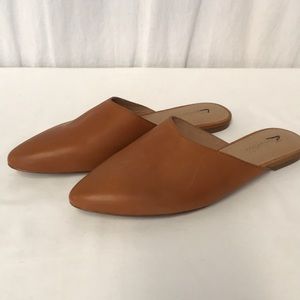 Madewell The Remi Mule in Brown leather J8261